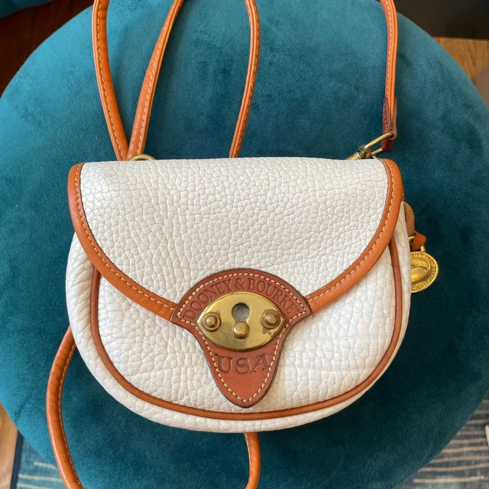 Dooney & Bourke All-Weather Leather Cavalry Mini Crossbody Belt Bag - Picture 1 of 8